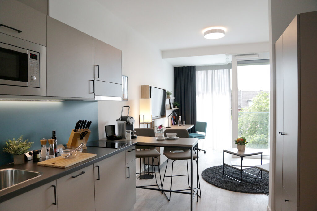 The cozy atmosphere of our PM-AM apartments will make you feel at home.